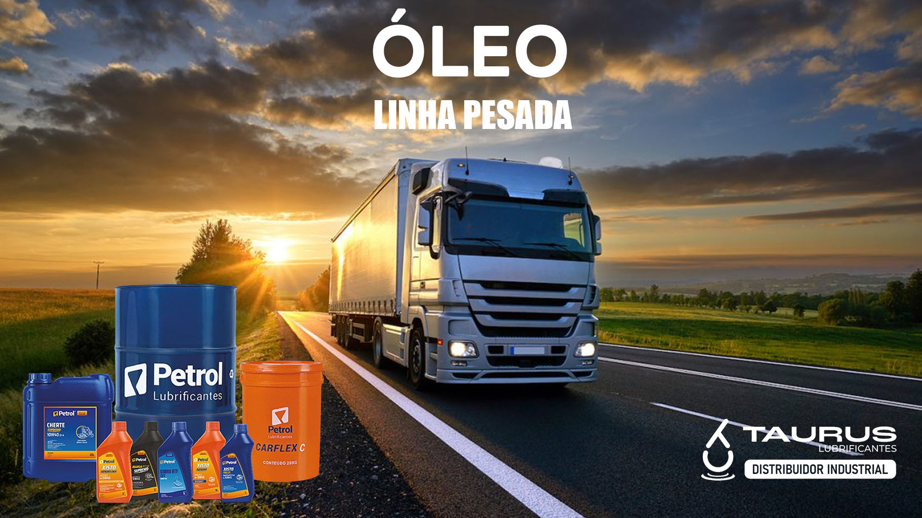 Ã“leo 15w40 para CaminhÃµes e Tratores em Varginha Ã© Taurus Lubrificantes